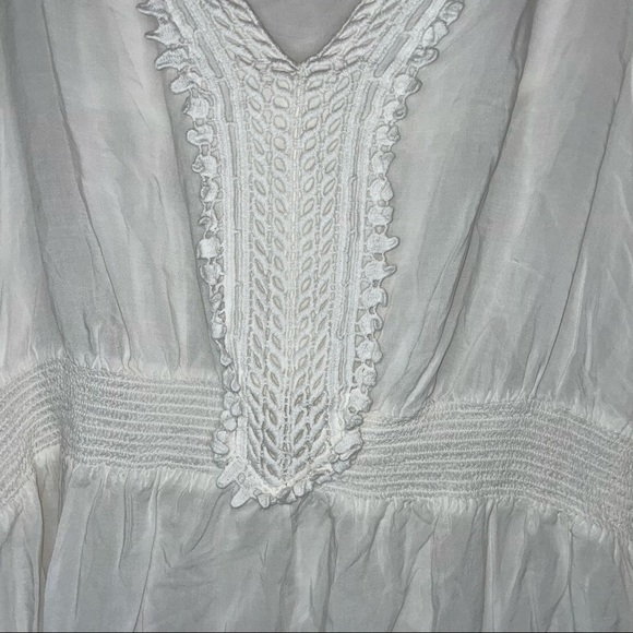 a.n.a White Boho Blouse - Picture 3 of 7